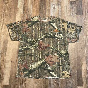 Vintage Mossy Oak Break-Up Infinity Woodland Camo T-Shirt